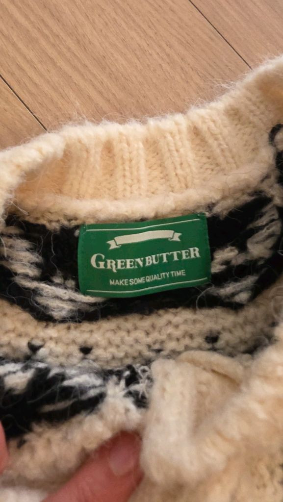 그린버터 니트 가디건 정리합니다 이미지