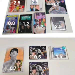 엑소 수호 준면 백현 앨범 포카