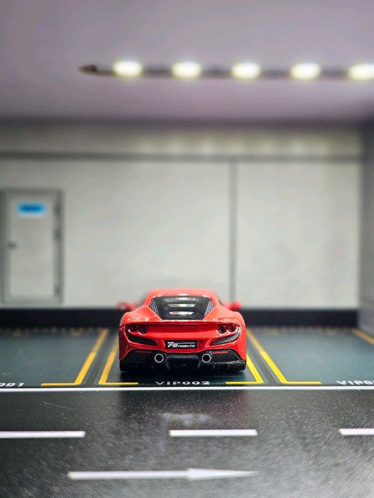 1:64 혼 모델 페라리 F8 트리뷰토--2