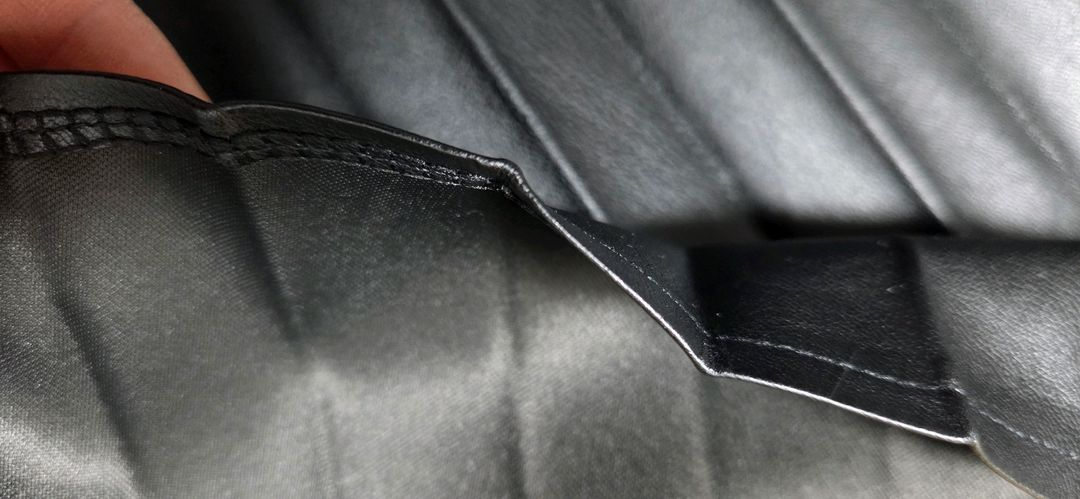 (새상품) 러브패리스 가죽 레더 밴딩 플리츠 스커트 블랙 듀엘 오즈세컨 레니본 보브 지컷 sjsj system--2