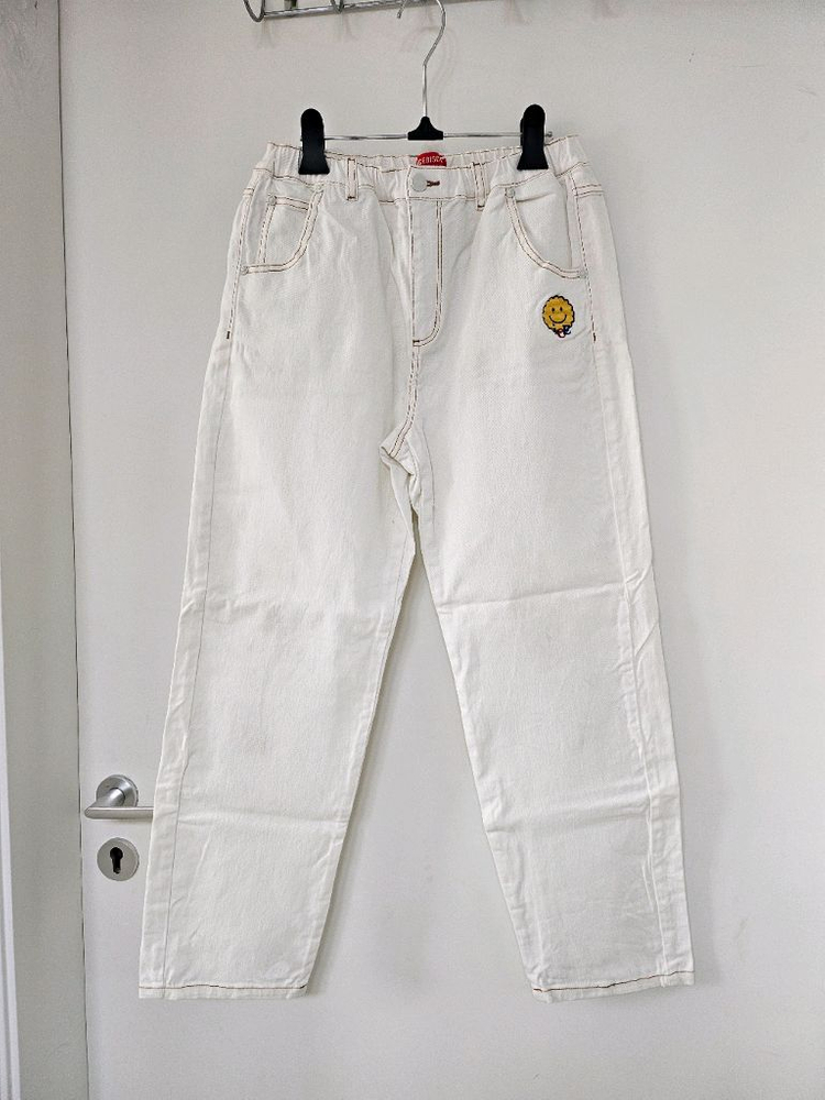 아이스비스킷 스마일 패치 바지 165--10