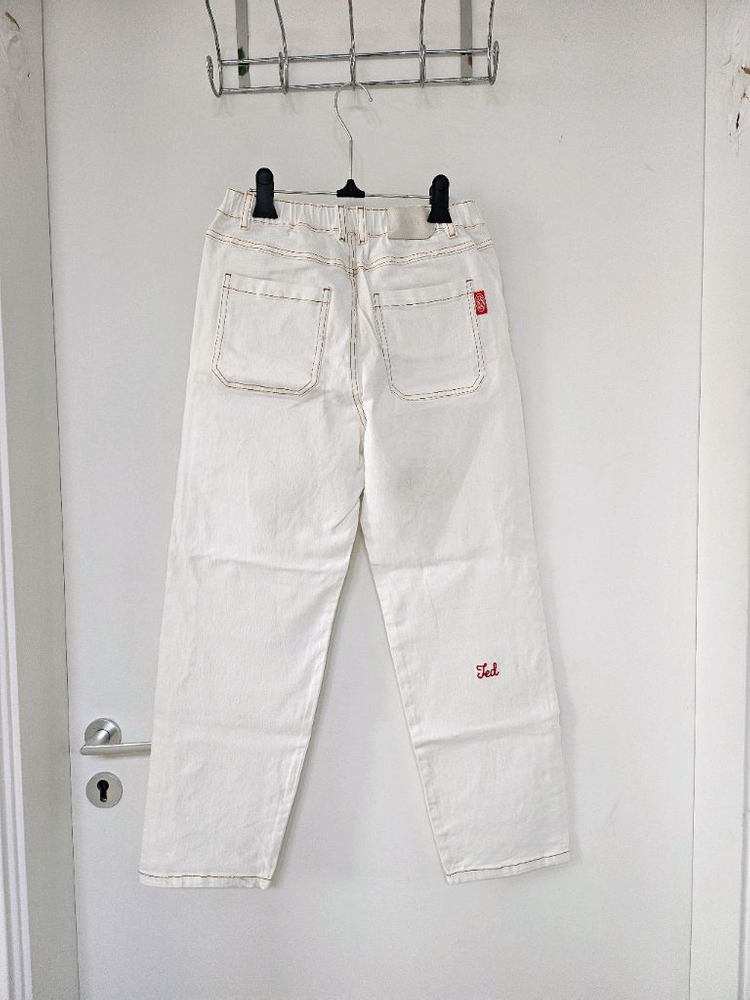 아이스비스킷 스마일 패치 바지 165--11