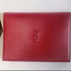 입생로랑뷰티 레드 플랫 파우치 디올 향수미니어쳐 새제품