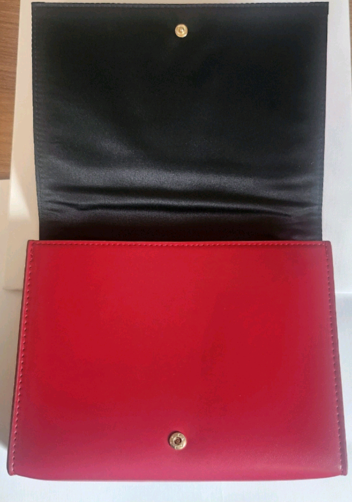 입생로랑뷰티 레드 플랫 파우치 디올 향수미니어쳐 새제품--1