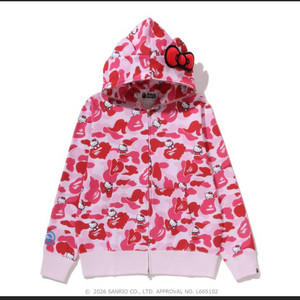 댈구구해요!!! 2026 베이프 헬로키티 후드집업 이미지