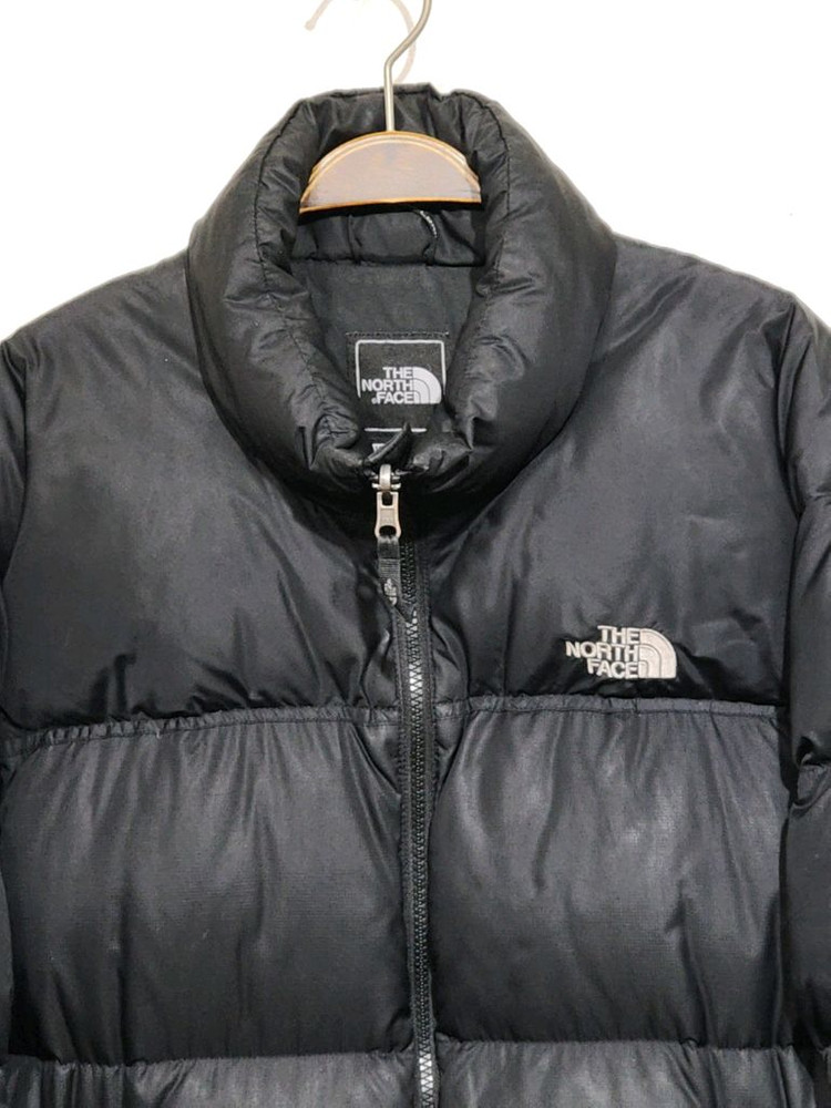 (L) 노스페이스 구스다운 눕시패딩 점퍼 블랙 거위털 700 자켓--1