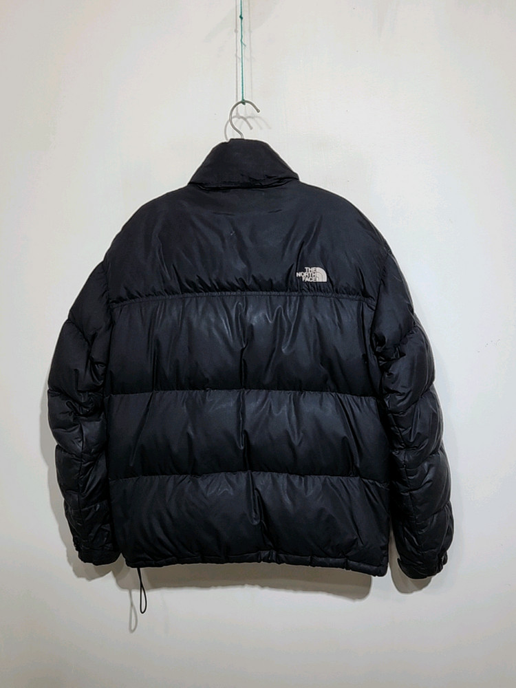 (L) 노스페이스 구스다운 눕시패딩 점퍼 블랙 거위털 700 자켓--7
