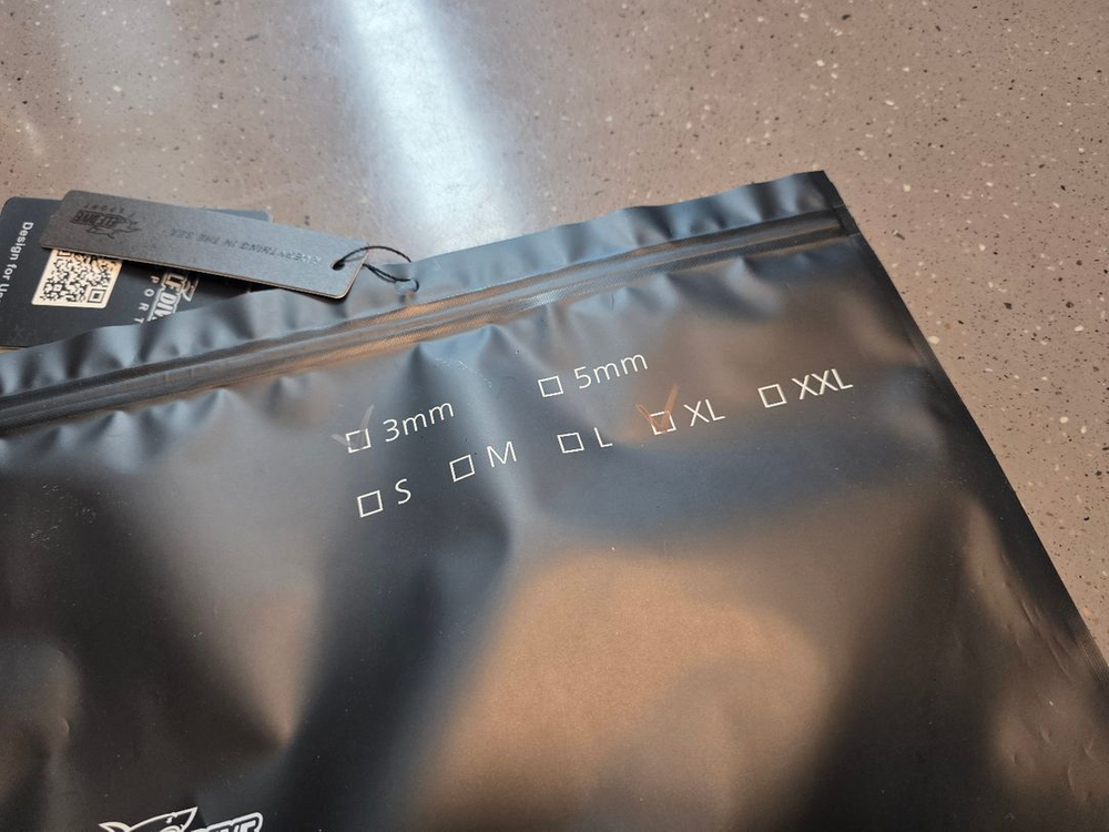 엘프다이브 케블라장갑 3mm XL--1