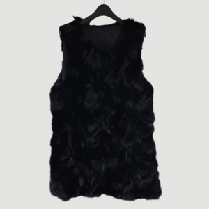 [55]여자 여우털 조끼 베스트