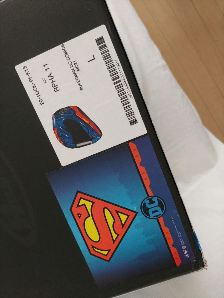 홍진 알파11 슈퍼맨 L / HJC APHA11 Superman size L 이미지