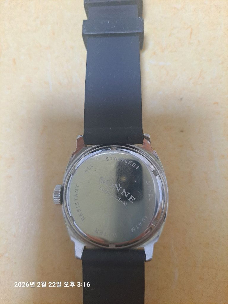 남성용 SONNE 오토매틱 손목시계. 파네라이 Panerai. 이미지