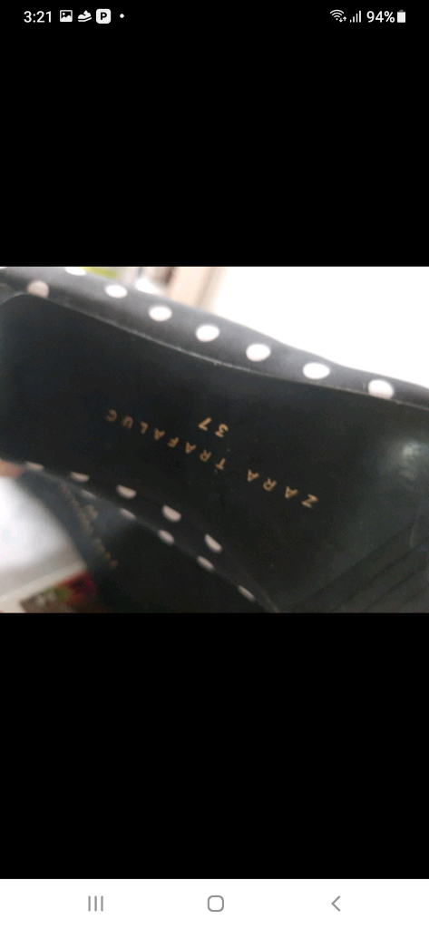 (새상품)자라땡땡이앵클부츠(가격다운) 이미지