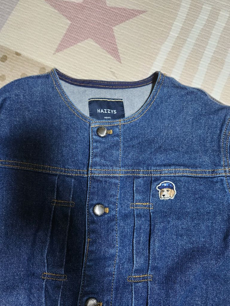 145사이즈 헤지스 키즈 청자켓 택포--2