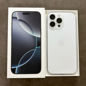 아이폰 16프로 맥스 256기가 화이트 판매