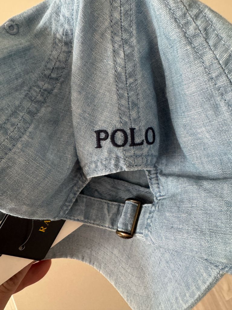 폴로 랄프로랜 데님볼캡--1