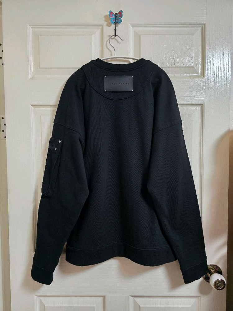 트리밍버드 오버핏 멀티포켓 스웻셔츠--3