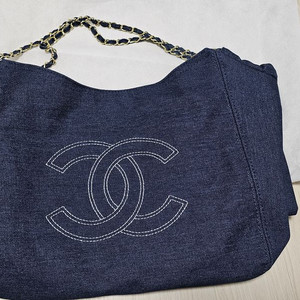 샤넬 데님 체인백