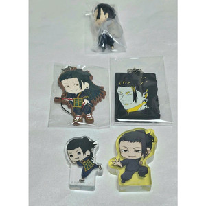 주술회전 회옥옥절 게토 쿠지 스트랩 타스코 코롯토 아크릴 가챠 피규어 이미지