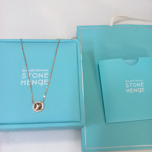 스톤헨지 14k 목걸이 풀박