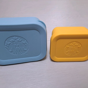 스타벅스 서머 실리콘 컨테이너 세트