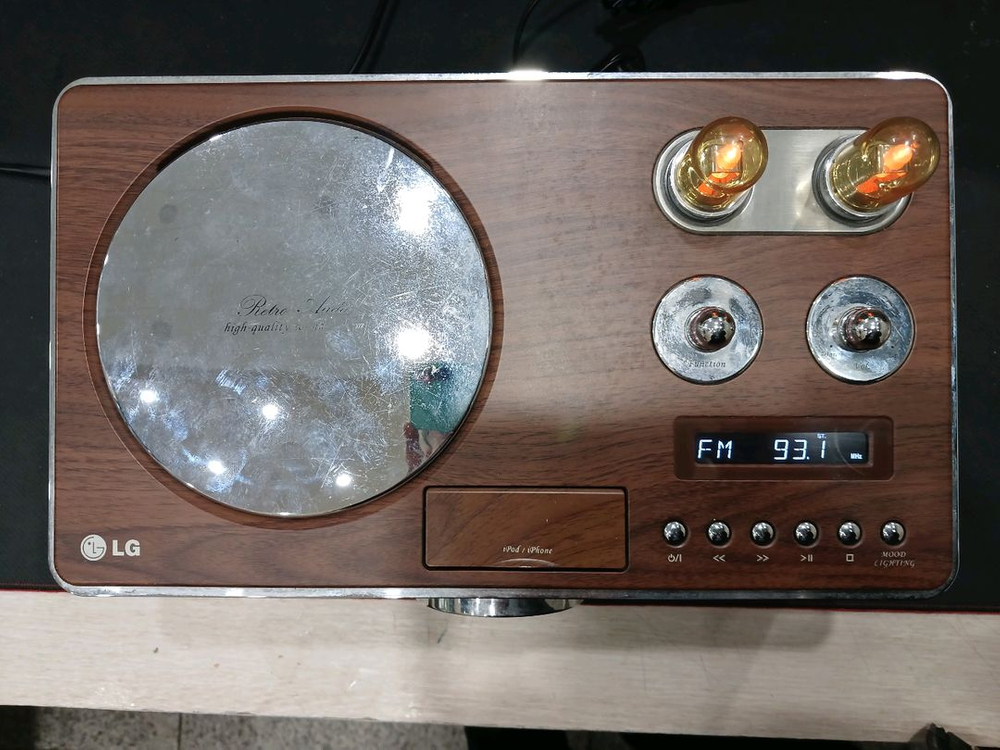 LG 레트로 클래식 오디오 RA-26 (블루투스 제공/CD 고장) 무료배송--2
