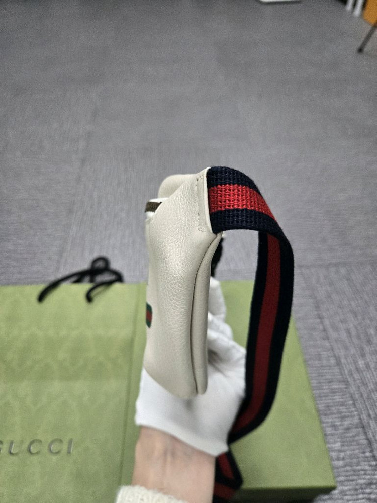 [특가][정품] 구찌 띠로고 힙색 벨트백 이미지