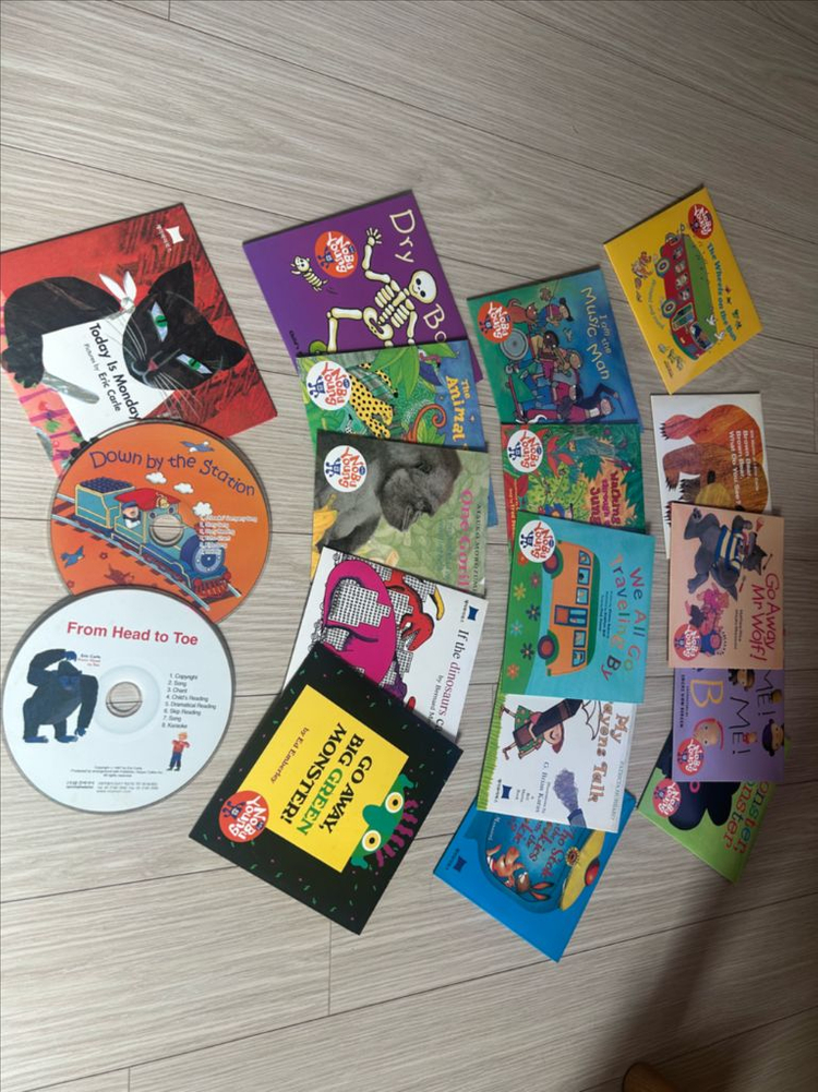 펠로우즈 원터치 cd/dvd 보관함, 엄마표 영어( fly guy, 내친구 아서, 까이유, 노부영, ORT--4