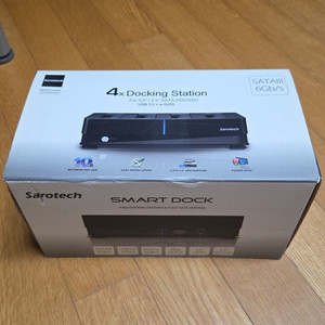 새로텍 Sarotech Smart Dock SD-40US3-6G 4베이 도킹스테이션