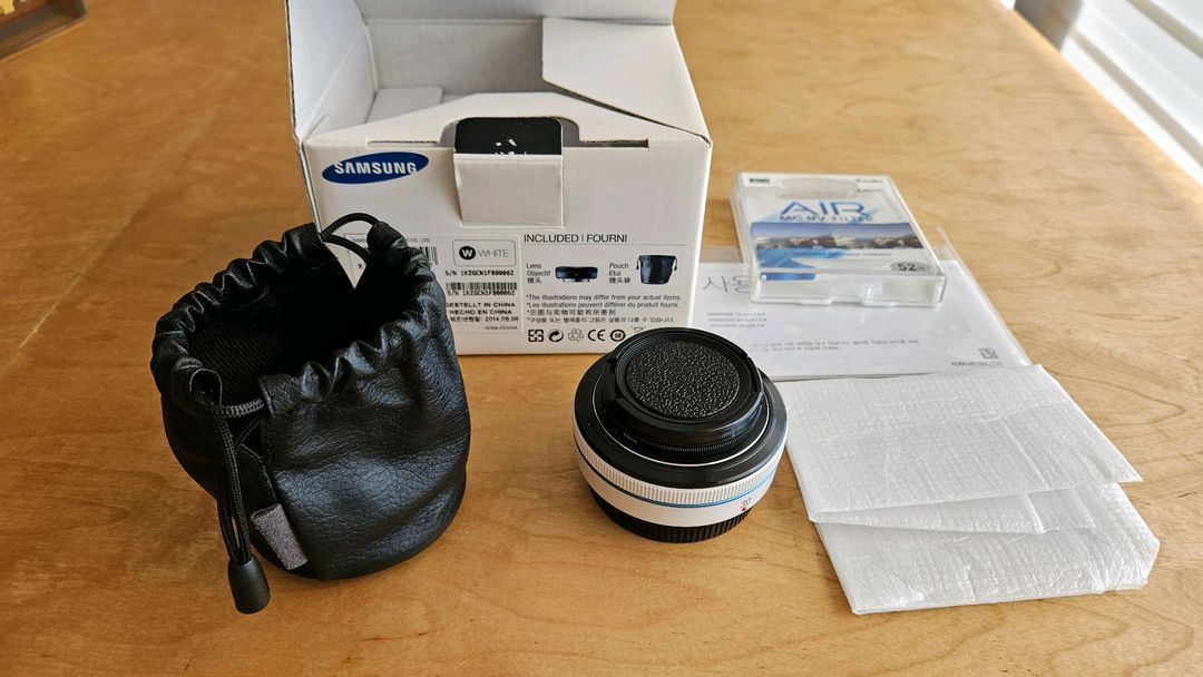 삼성 nx 30mm f2.0 단렌즈--1