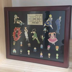 헌터x헌터 점프샵 핀뱃지 액자 피규어 이미지