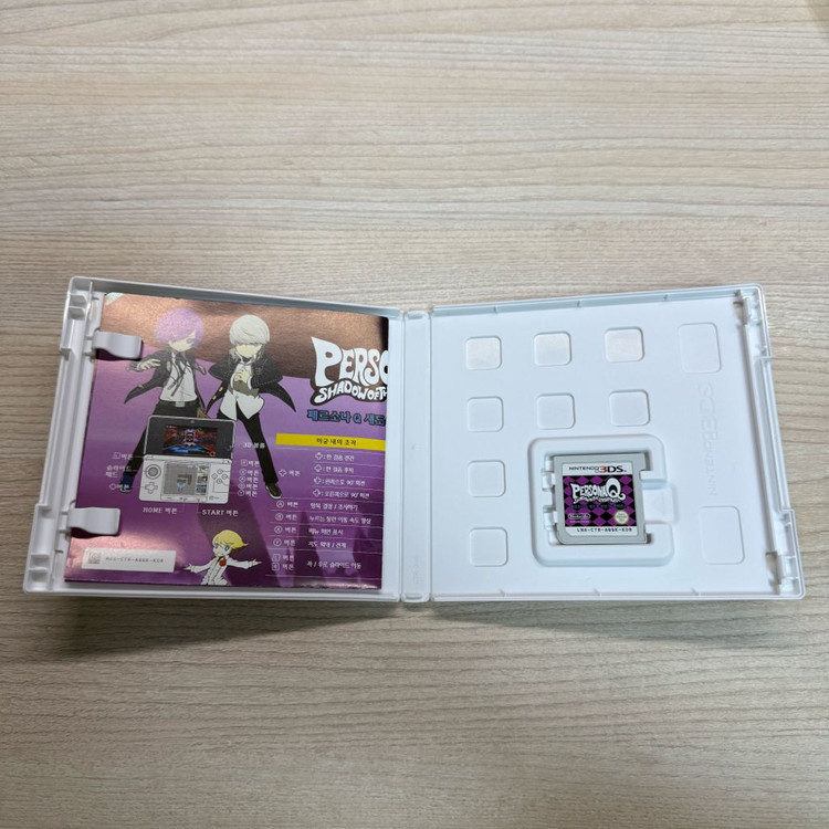 닌텐도 3ds 페르소나q 곽팩--2