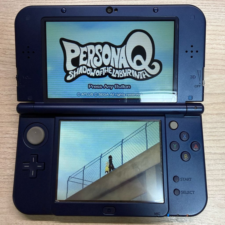 닌텐도 3ds 페르소나q 곽팩--3