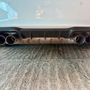 BMW M2 M3 M4 머플러팁 F87 F82 F80 컴패티션 배기 중통 다운파이프