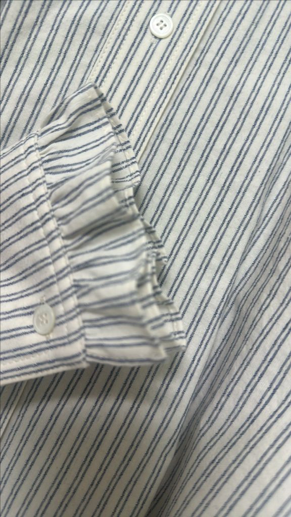 지요 블라우스 체크네이비--5