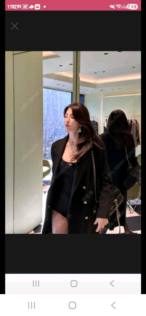 프라다1995 리에디션 퀄팅 체인 숄더백--5