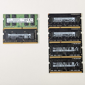 노트북용 DDR3L-12800S 메모리 4GB 4개