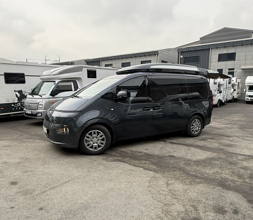 스타리아 캠핑카 4인승 중고추천 차박 데일리카겸용--2