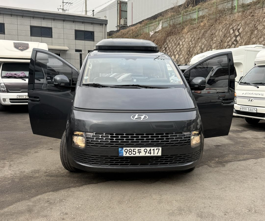 스타리아 캠핑카 4인승 중고추천 차박 데일리카겸용--4