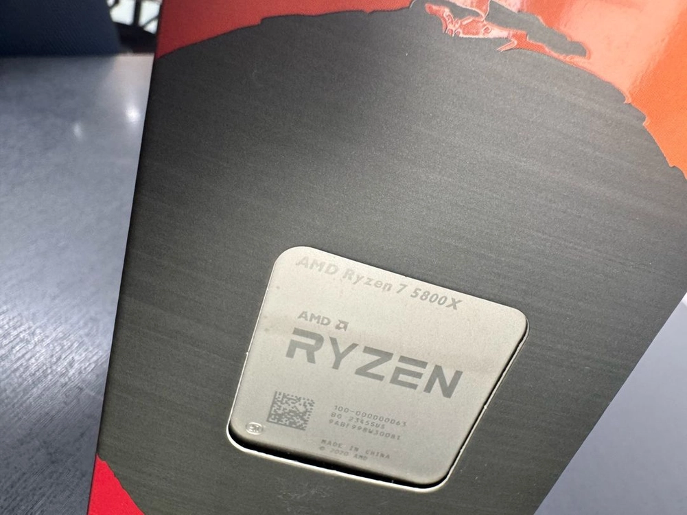 라이젠7 CPU 5800x 미사용 박스셋 이미지
