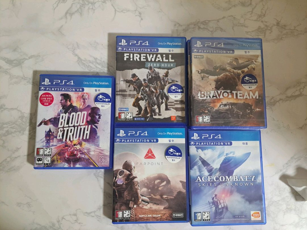 PS4 프로 VR 풀세트 이미지