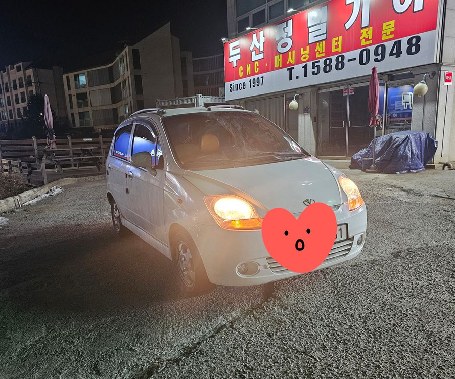 개인 가성비 올드카 연비좋은 올뉴마티즈 오토 130만 싸게 팝니다. 이미지