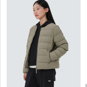 스노우피크 랜드 여성 경량 다운 자켓 올리브