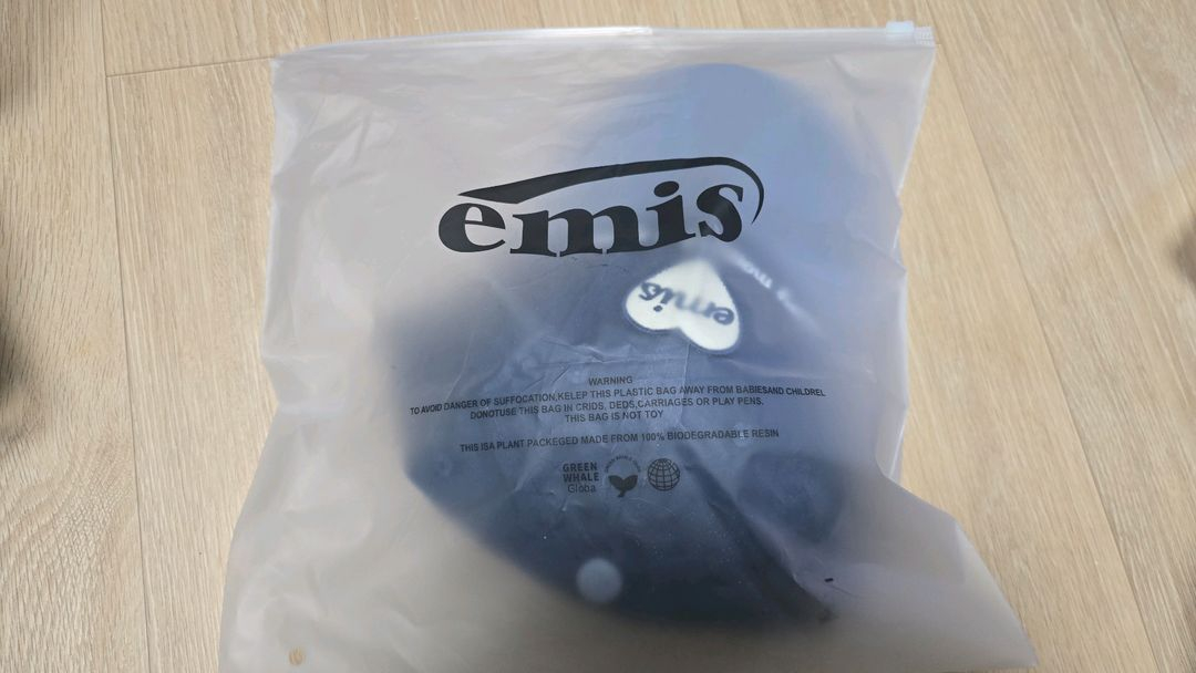 이미스 배색 볼캡--1