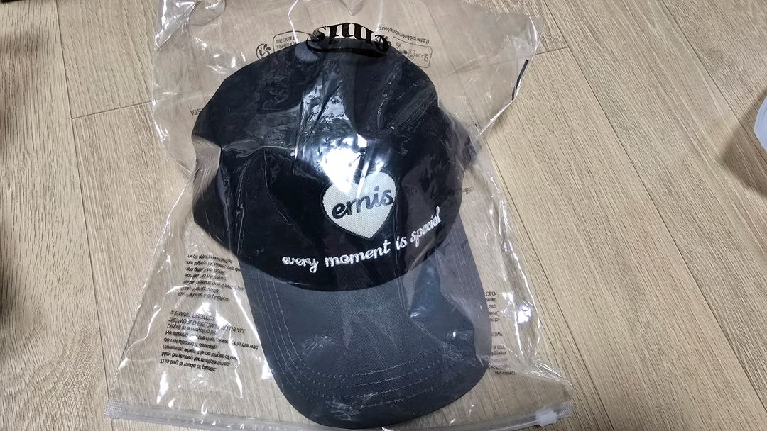 이미스 배색 볼캡--1