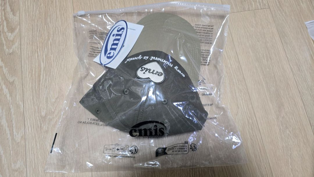 이미스 배색 볼캡--1