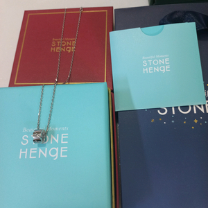 스톤헨지 실버목걸이 새제품