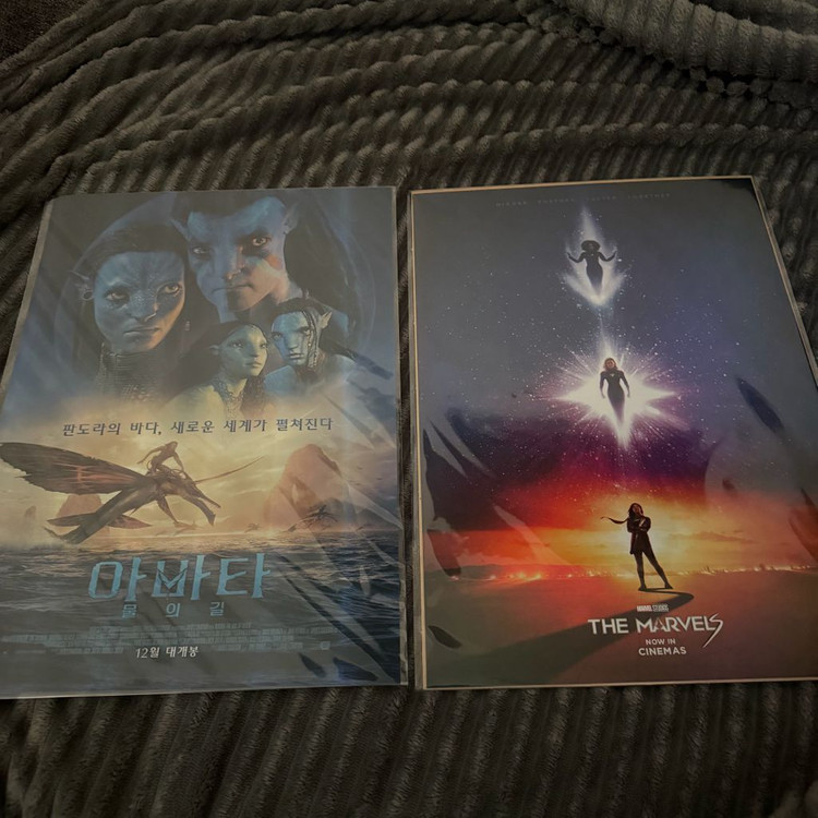 영화포스터 28장 A3 휴민트 영원 프로젝트Y 아바타 야당 대도시의사랑법 등--5