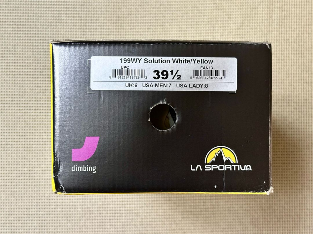 라스포르티바 솔루션 클라이밍화 39.5 새제품--4