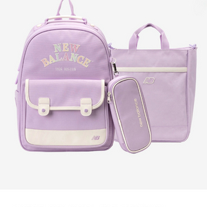 [새제품] 뉴발란스키즈 에센셜 백팩 세트 초등학생 저학년 책가방 보조가방