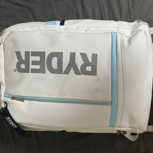 라이더 배드민턴 백팩 흰색